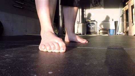 Fishnet Stockings Footjob By My Girlfriend Black Toes. . Girl gets hard fuck curls toes
